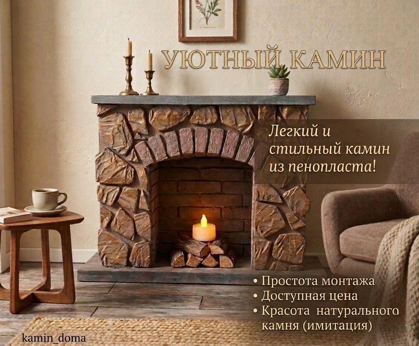 Декоративный камин