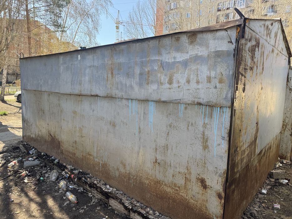 Металлический гараж