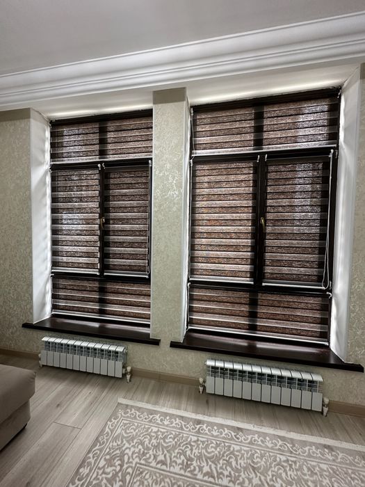 Рулонные шторы, день ночь, дуэт!