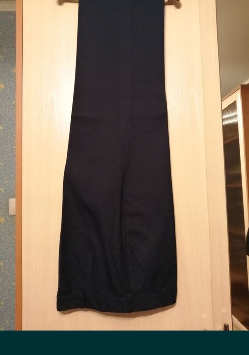 Брюки школьные чёрные, синие