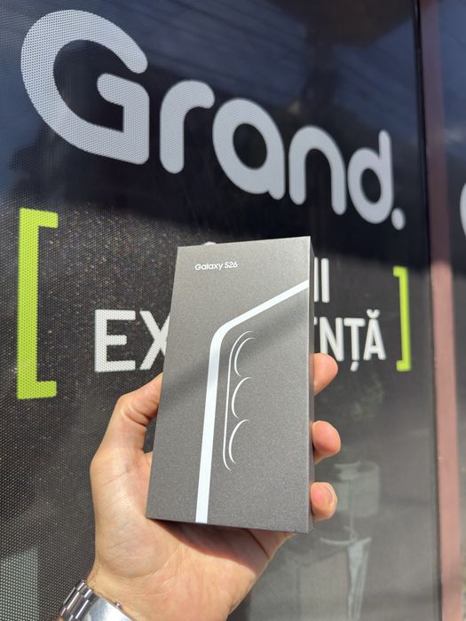 Samsung Galaxy S26 Black 256 GB NOU * GRAND * Garantie 2 ANI