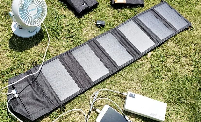 Солнечная панель 30W (6 секций) складная |