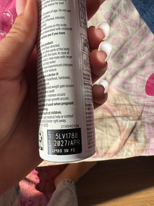 Set 2 Flacoane Minoxidil 5% Spumă pentru Femei (Foam Unscented) - Noi / Tratament 4 Luni