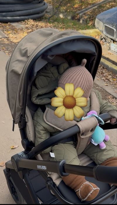 Детская коляска 2 в 1 Ining baby