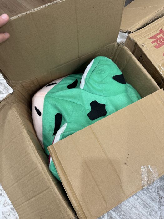 Аниматорская голова лягушки