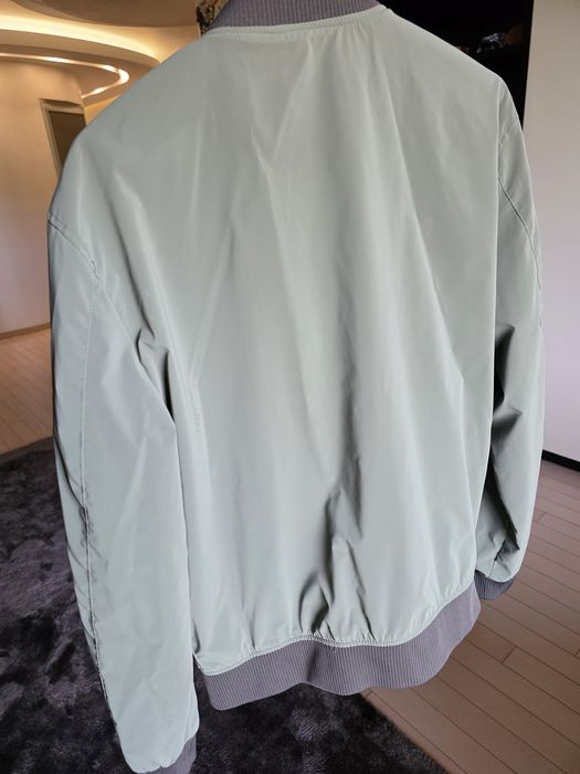 Zara – Леки бомбър яке, пастелно зелено (L)