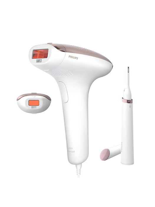 Epilator IPL Philips, 250.000 de impulsuri IPL + Trimmer