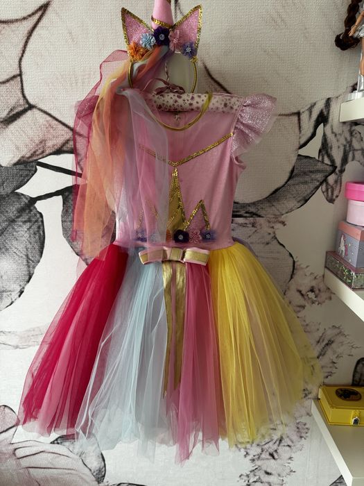 Детское платье единорожка