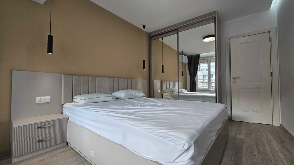 Дава се под наем Двустаен апартамент в Бургас, Славейков - 65 кв.м за 510 € - Снимка #6