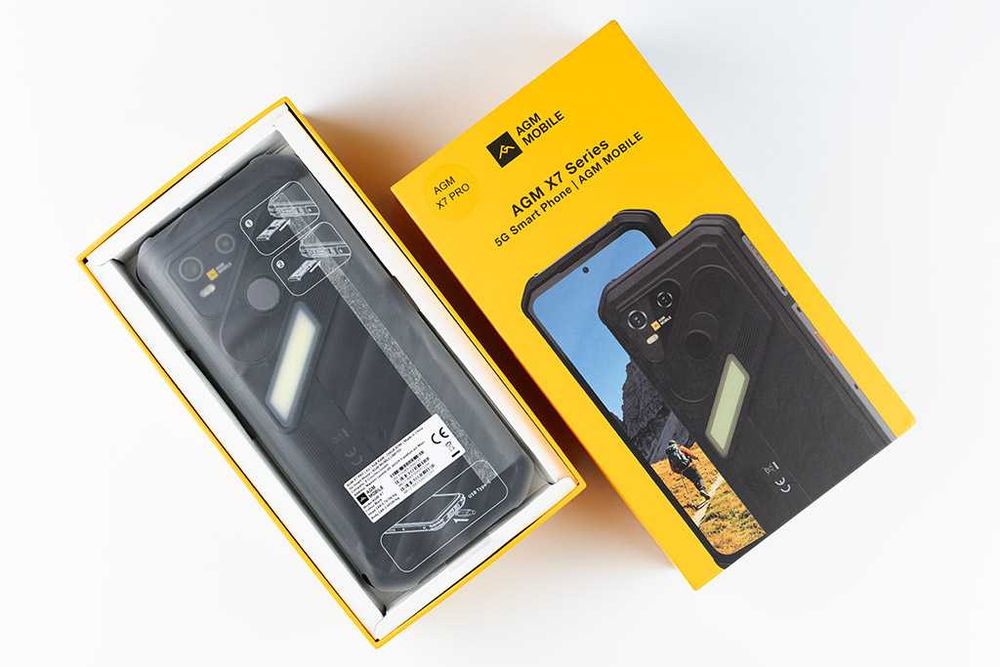 AGM X7 Pro - 6.72", 6GB+6GB/256GB, 10000mAh, 64MP SONY, термална камера, Android 16, мощен 5W високоговорител