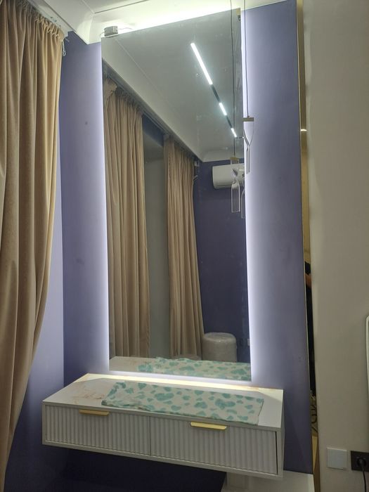 Установка зеркал.