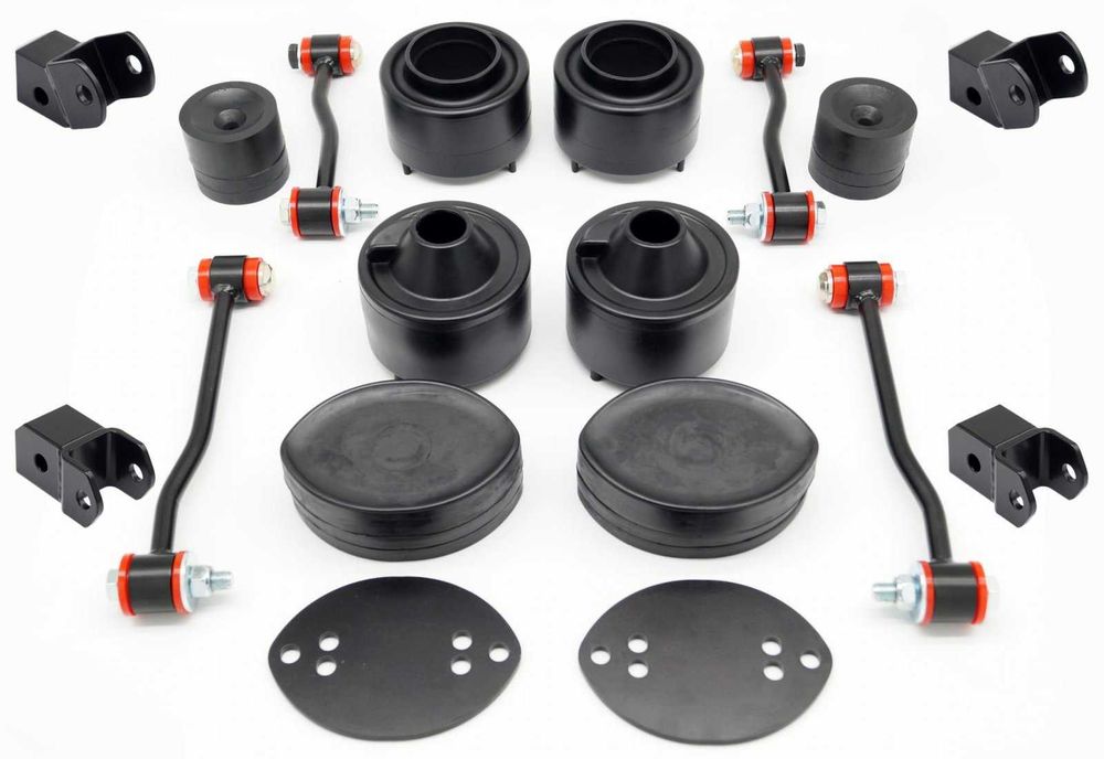 Kit complet înălțare suspensie bucse arcuri +6 cm Jeep Wrangler JL