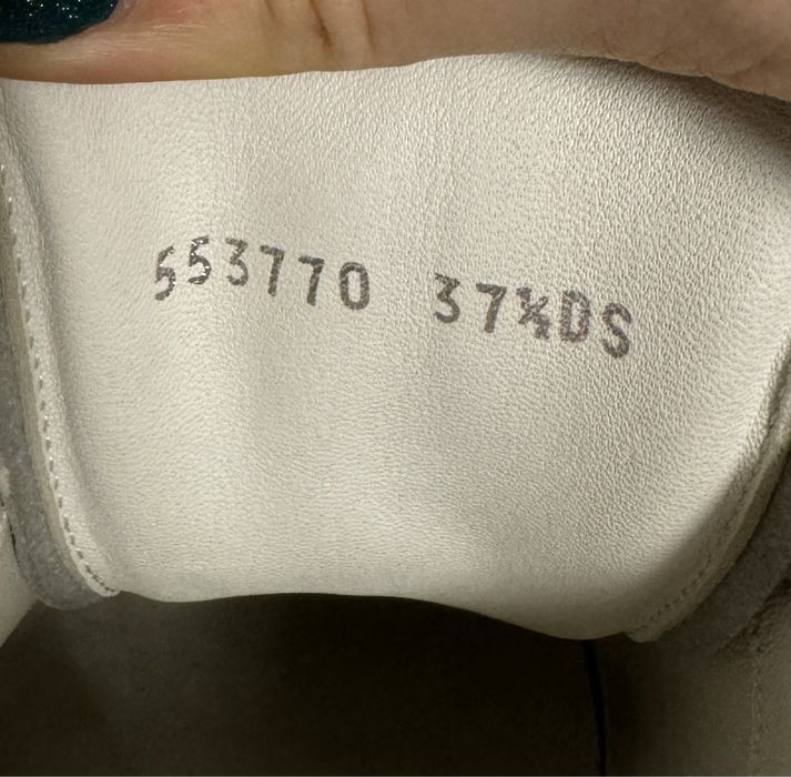 Alexander McQueen White/ Powder Blue