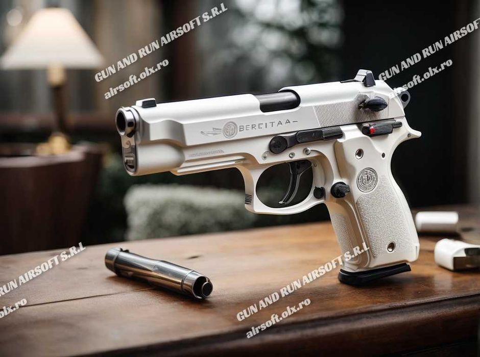 Pistol/Airsoft/Arc-Armare MANUALA 6mm *Puternic* TAURUS Full Metal