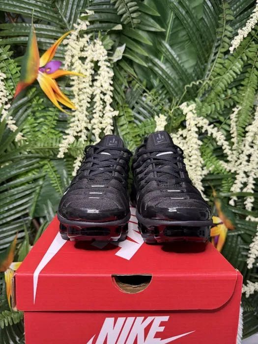 !НОВИ! Nike Air Vapormax Plus 'VM' | Triple Black | + КУТИЯ