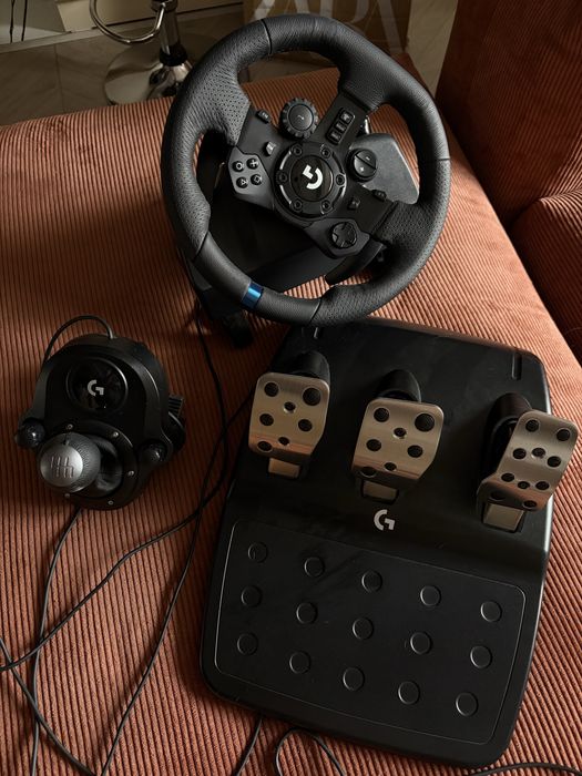 Logitech G923 + шифтер | Состояние отличное