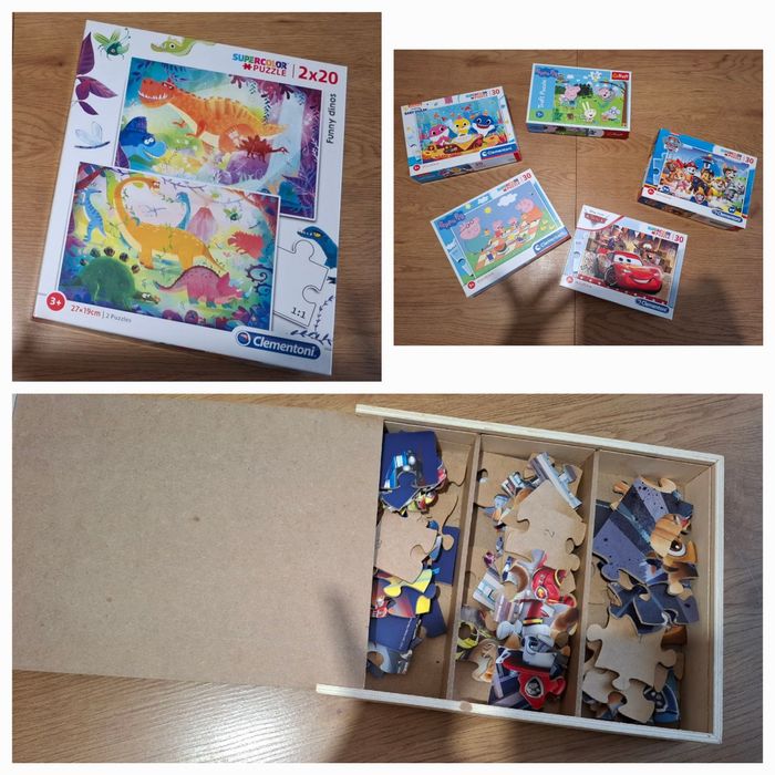 Играчки, пъзели, умна писалка, настолни игри