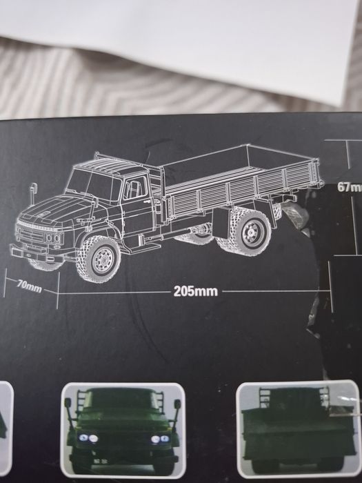 Военен камеон играчка FAW Jiefang CA141 мащаб 1:36