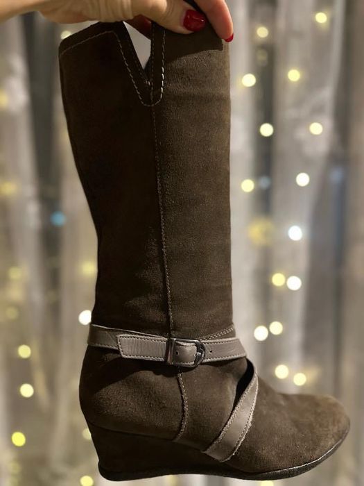 Ботуши Geox естествена кожа