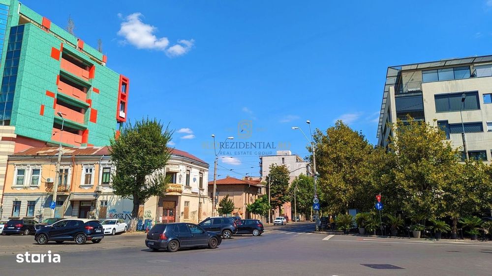 Teren 1883 mp in zona centrala, deschidere stradala, Parcul Carol