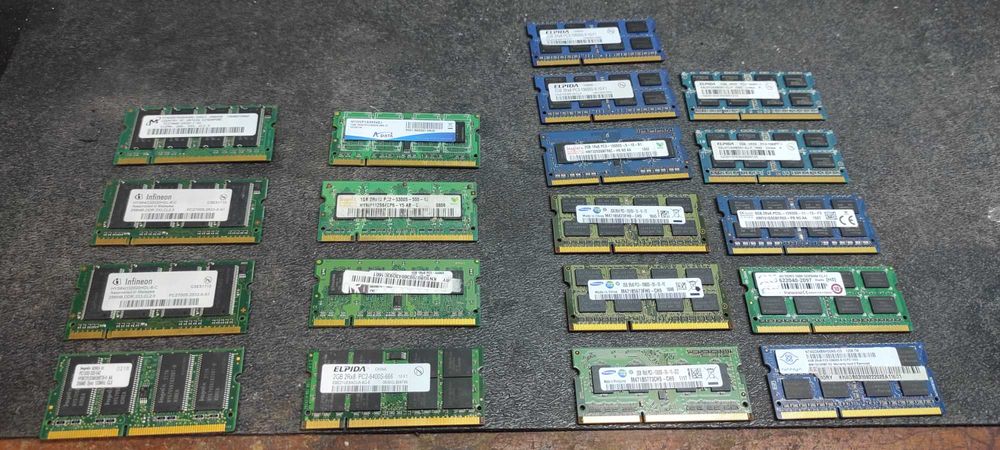 Memorie ddr1/ddr2/ddr3 laptop si Pc + Cpu vechi