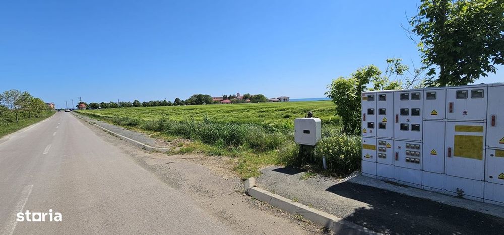 Costinesti , vedere frontala la mare , acces asfaltat, utilități