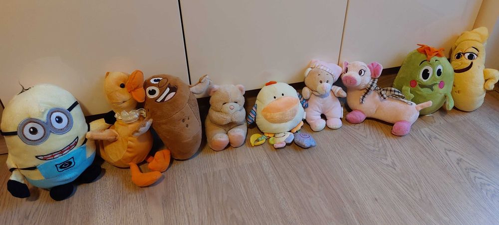 Плюшени играчки и Плюшено мече със сърце-ново