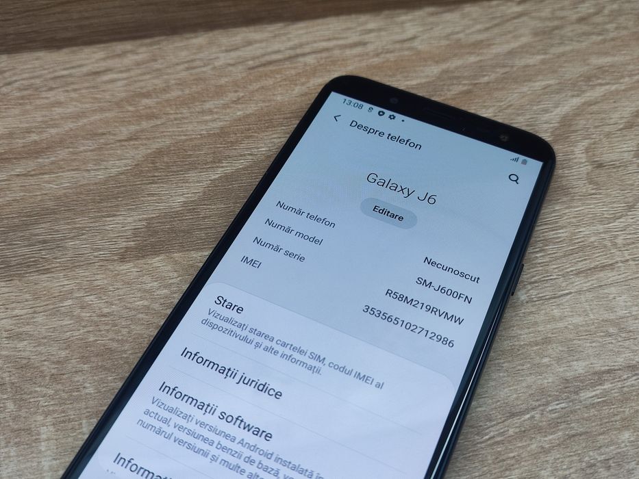 Samsung Galaxy J6 (J600) Black