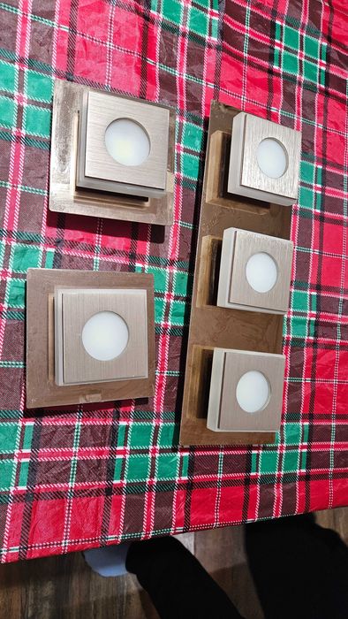 Set aplice perete moderne – 3 bucăți (LED)