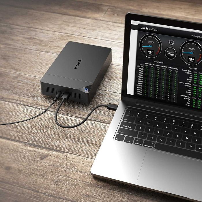 Adaptor pentru hard disk Inateck pentru HDD și SSD 2. 5/3.5
