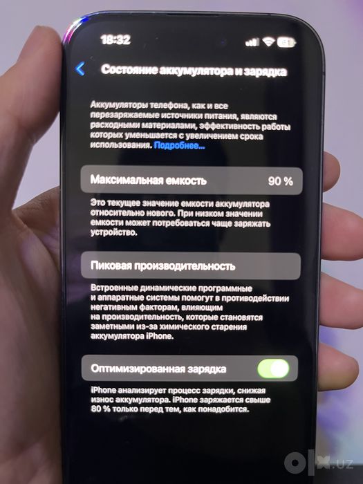Iphone 14pro 128gb 90%emkost