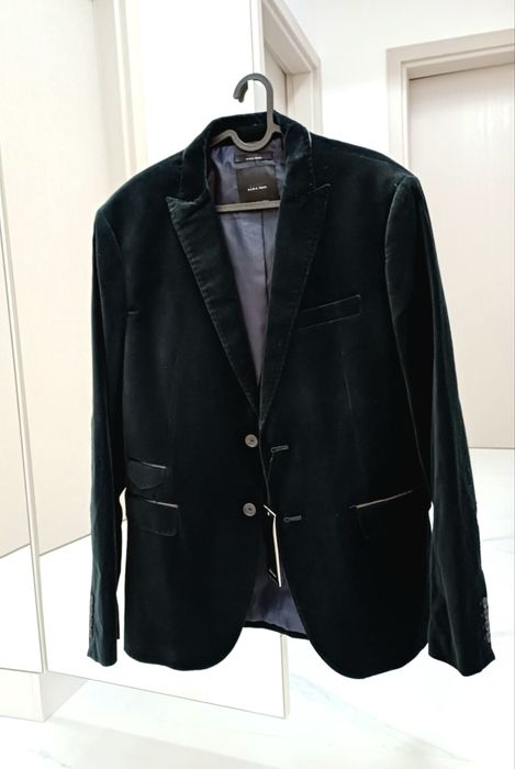 Sacou elegant catifea Zara Man