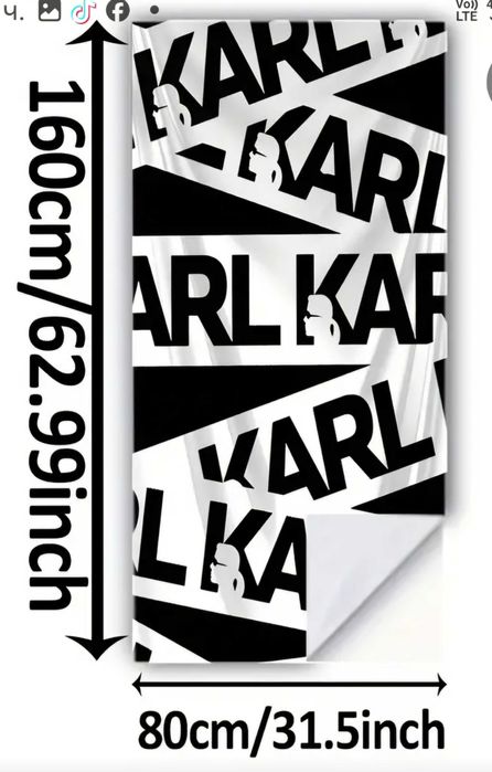 Karl lagerfeld, GUESS плажни кърпи