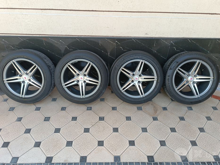 Vossen Diska Balon 195 55 R15 Holati Yaxshi Skitkada