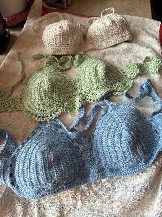 Дамски плетен топ