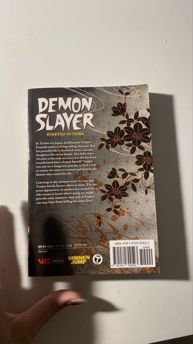 Manga demon slayer volumele 1-4