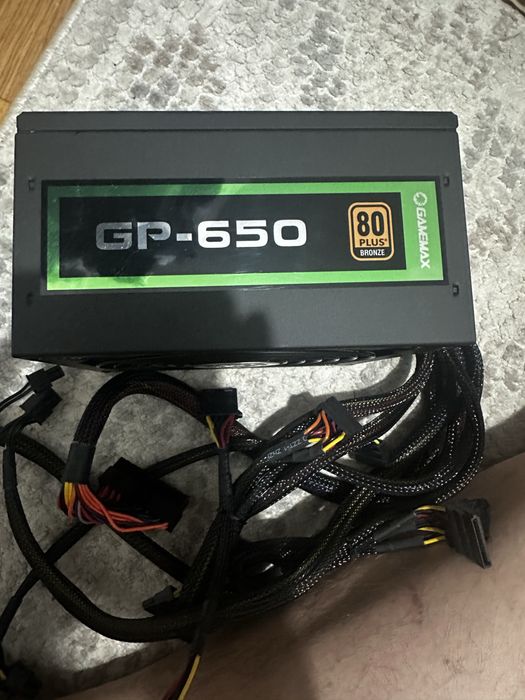 Блок питания game max gp-650w