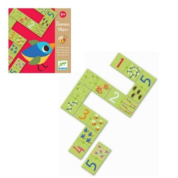 Игра домино Djeco - чисто нова