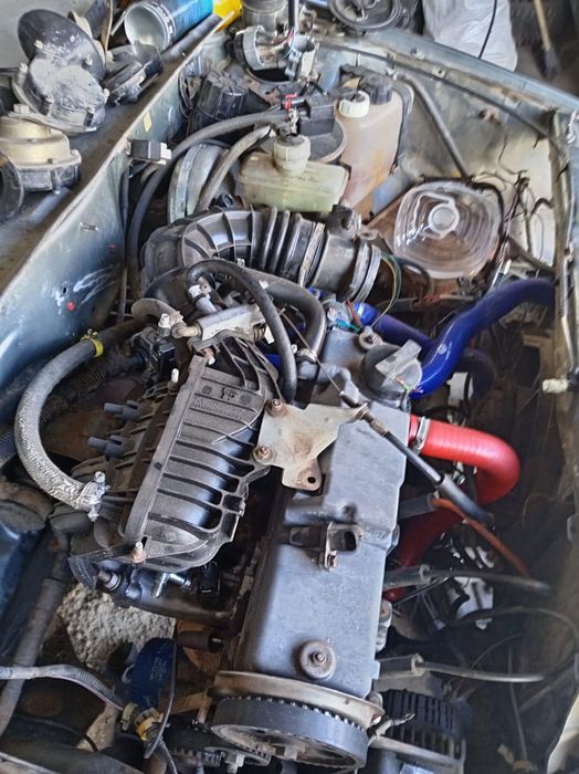 Lada 2109 белый.