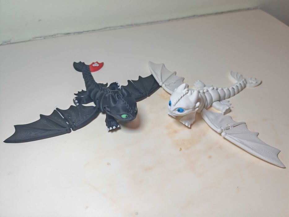 Как да си дресираш дракон - подвижни фигурки