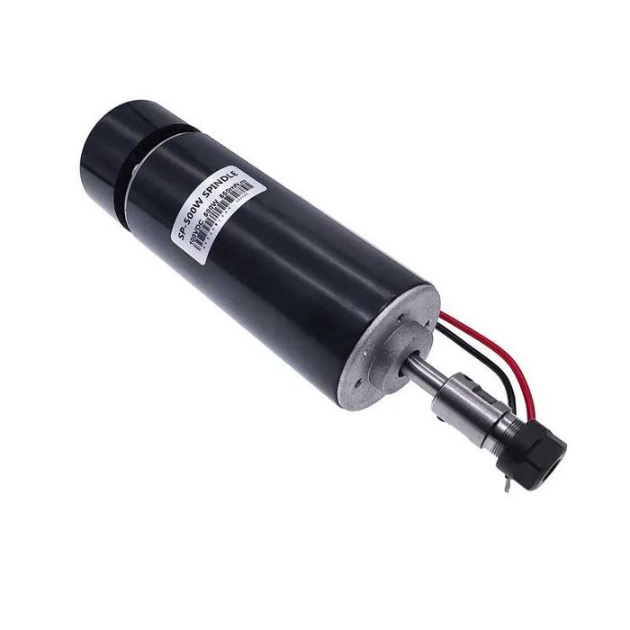 CNC 3018 Freze Spindle Upgrade Motor 500W + Montura Sursa 220V Pensete