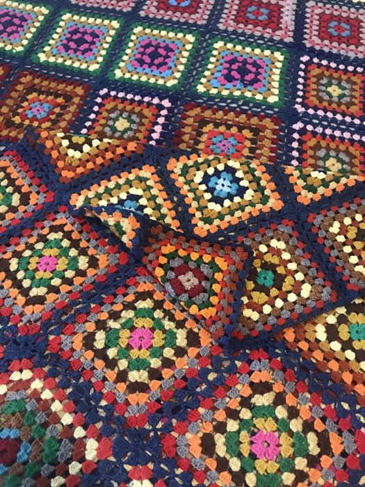 Ръчно плетено на една кука ОДЕАЛО УНИКАТ и покривки