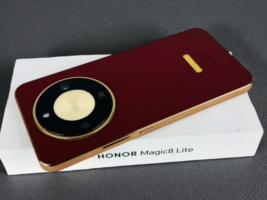 НОВ! Honor Magic 8 Lite 512GB 8RAM Reddish Brown 2г. Гаранция!