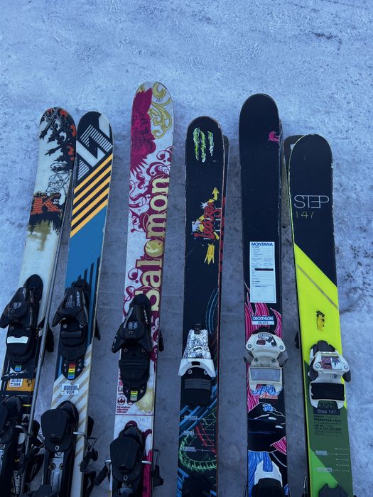 Schiuri ski freestyle Salomon Volkl 135-150-161-162 cm