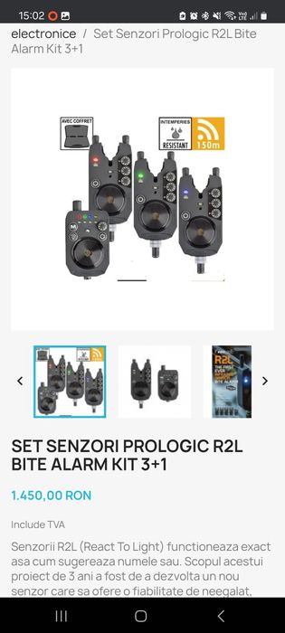 Set 2+1 avertizori prologic r2l + 1 bonus