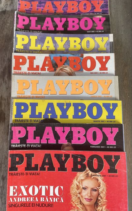 Colectie reviste Playboy - 12 lei buc.
