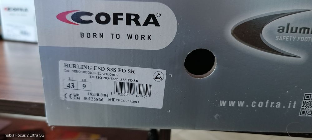 Мъжки работни обувки Cofra