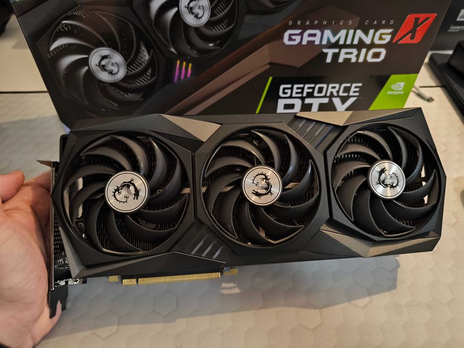 Placă video MSI GeForce RTX 3080 Ti Gaming X Trio 12G