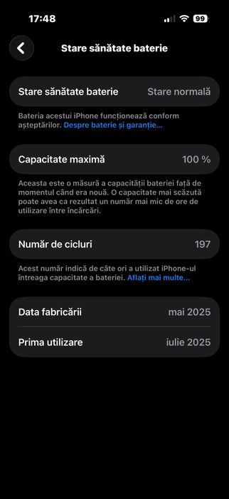 Iphone 16 PRO ca nou!
