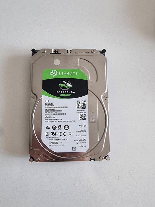 Твърд диск / HDD Seagate BarraCuda 3 TB ST3000DM007